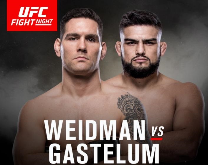 UFC Fight Night: Weidman vs. Gastelum na Extreme Sports Channel