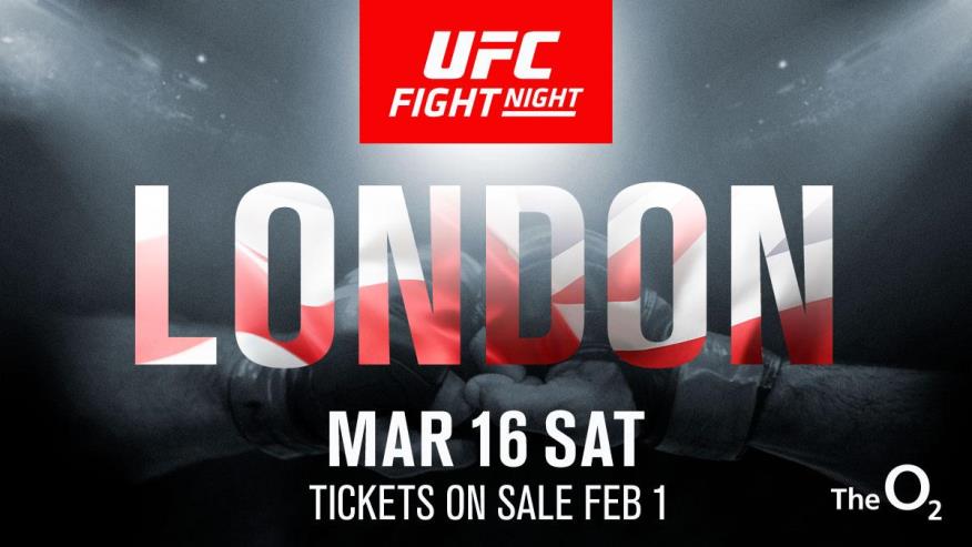 UFC zapowiedziało powrót do Londynu